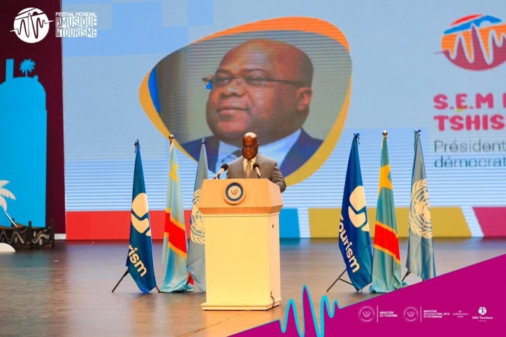 Kinshasa : Félix Tshisekedi lance le Festival mondial de la musique et du tourisme